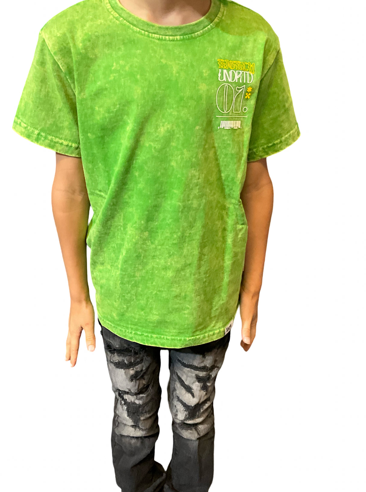 UNDRTD KIDS T-SHIRT TRUE LEADEARS WASHED MULITIPLE COLORS