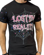 Focus T Shirt Lost in Reality Applique Multi Colors