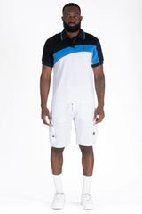 Makobi  - Polo - White black blue