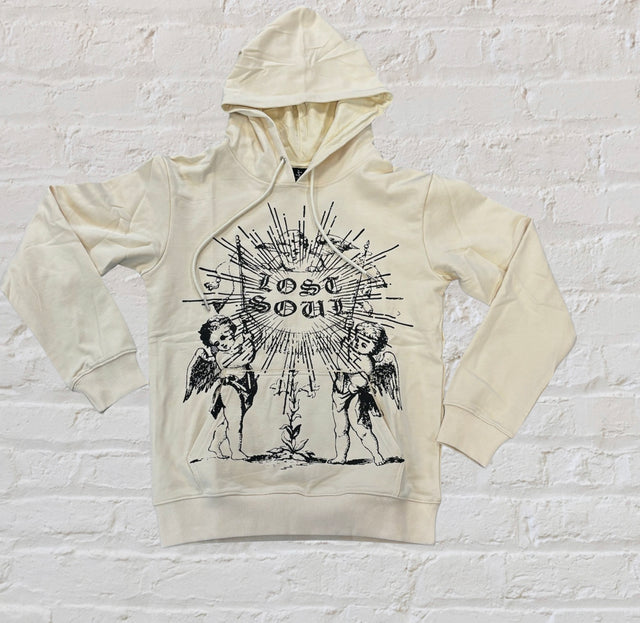 Lost Soul - Hoodie - Angels - Cream