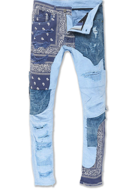 Jordan Craig jeans  - Colts - Sky Blue/ Navy