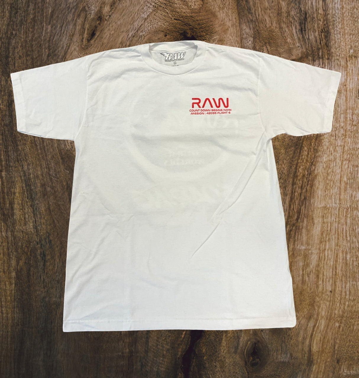 Rawyalty - T Shirt - Count Down - White