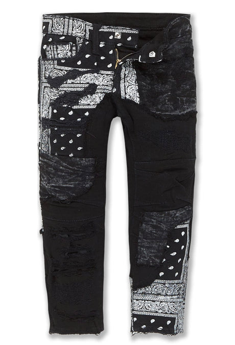 Jordan Craig Kids Jeans Noir Black/White