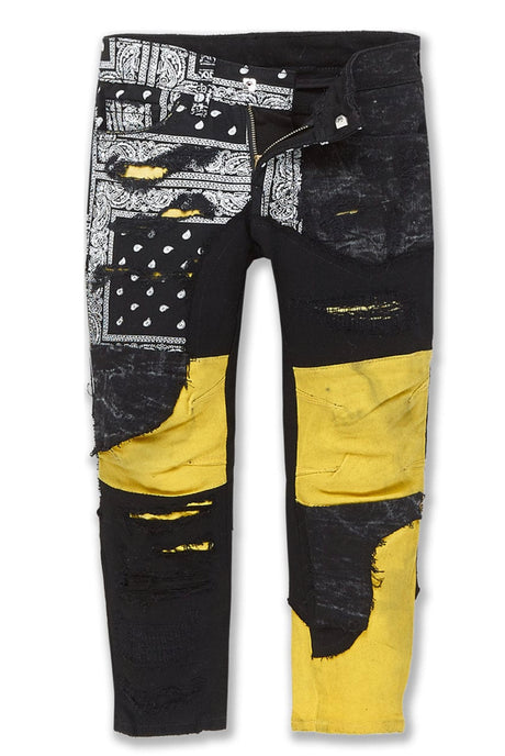 Kids Jeans - Pollen - Black/Yellow