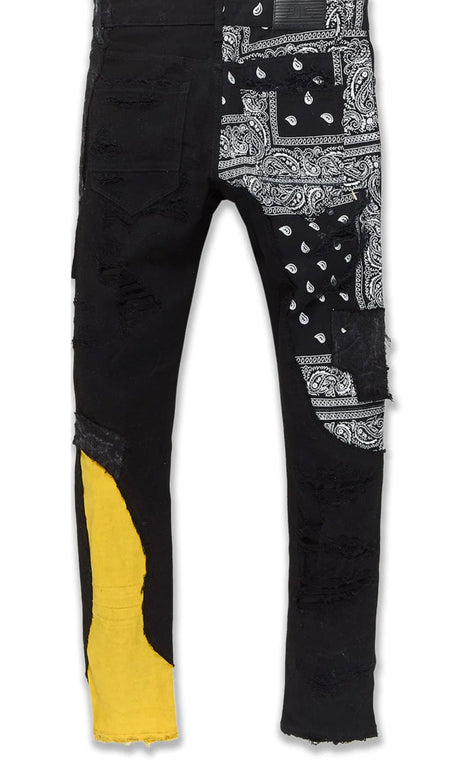 Jordan Craig Jeans - Pollen - Black/Yellow