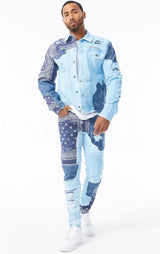 Jordan Craig - Denim Jacket - Colts - Sky Blue/ Navy