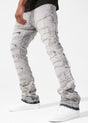 Jordan Craig Jeans - Martin Stacked Inseam - Bone White