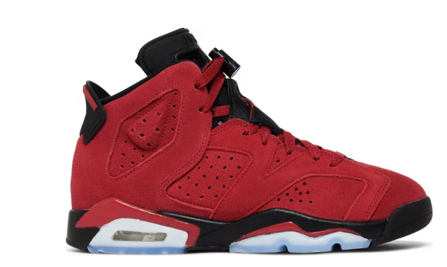 Nike- Jordan 6 - Toddler - High Top- Toro - Red