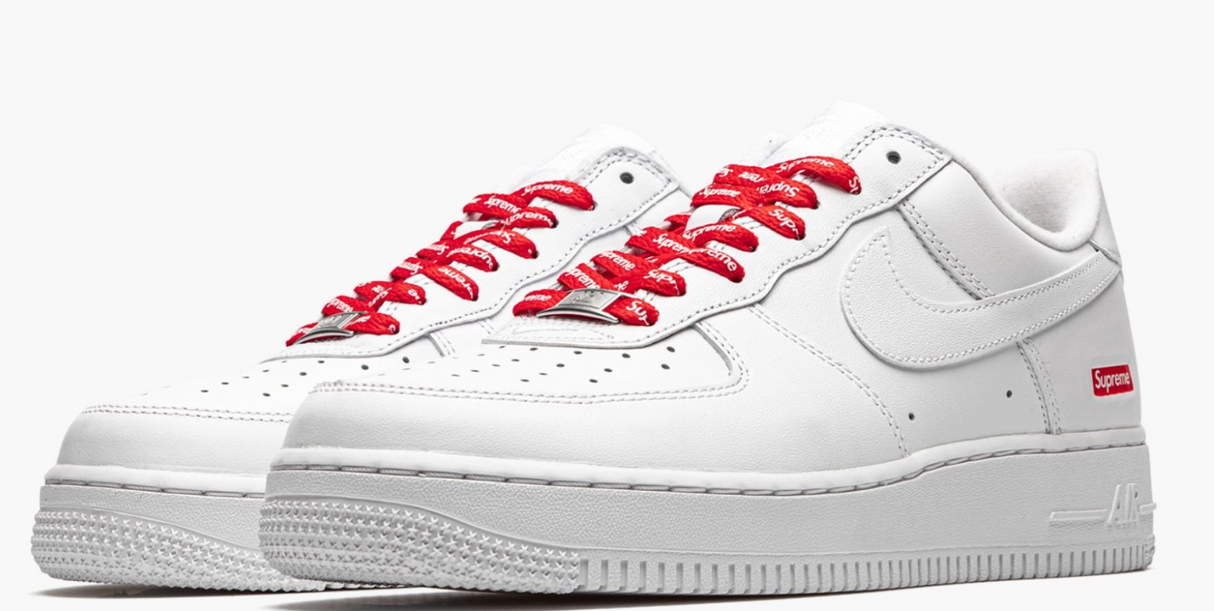 Nike- Air Forces - Supreme - White