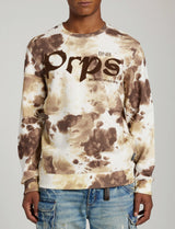 PRPS - Sweater- Smoke House Crew Neck - Cream Cloud