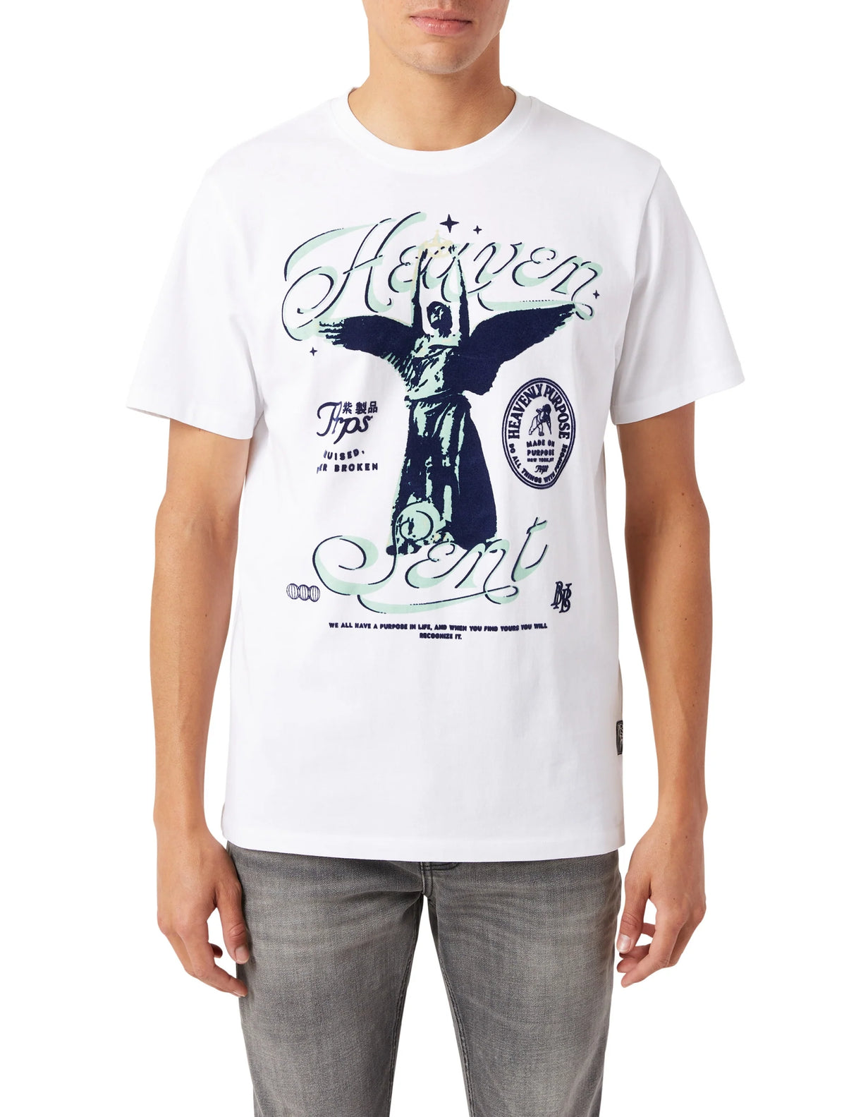 PRPS - T Shirt - Wings - White