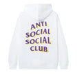 Anti Social - Hoodie - White / Los Angeles