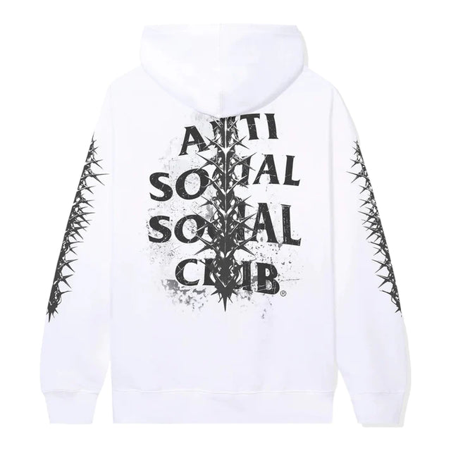 Anti Social - Hoodie - Anguish - White