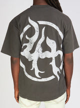 Lost Hills - T Shirt - Skeleton Black Wash - White