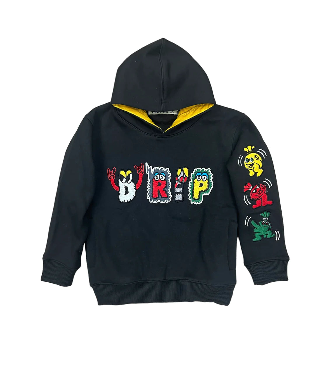 Focus - Kids Hoodie - Drip Carton - Black