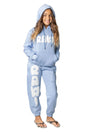 Rawyalty - Kids - Top & Bottom Silicon Set Hoodie - Sky