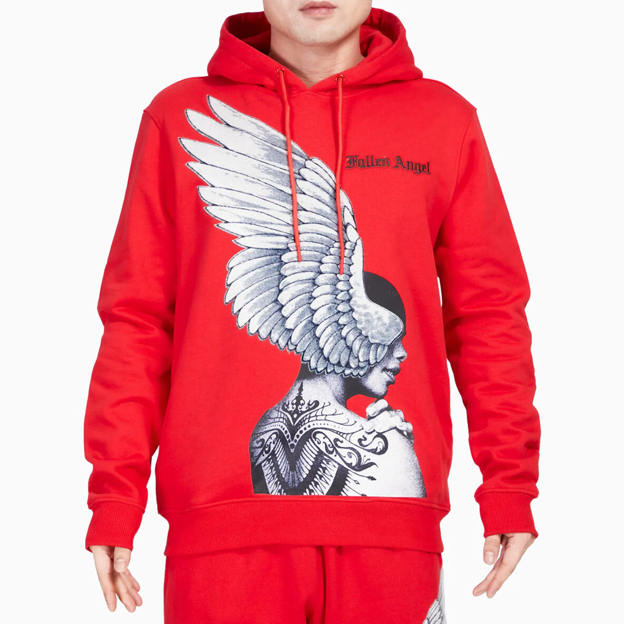 Roku Studio - Hoodie - Fallen Angel - Red