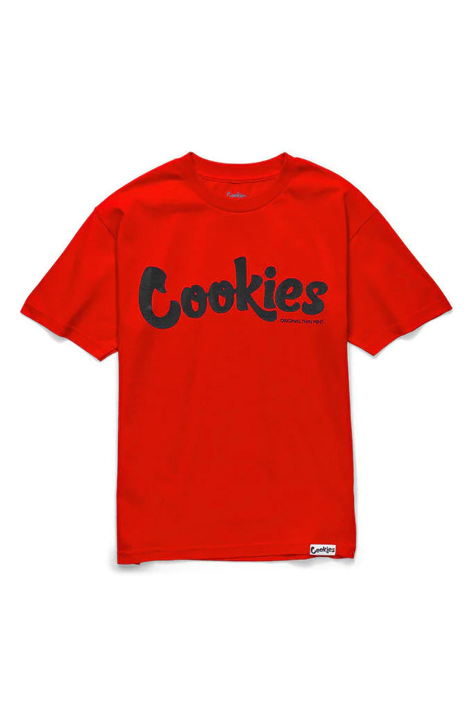 Cookies - T Shirt - Red / Black