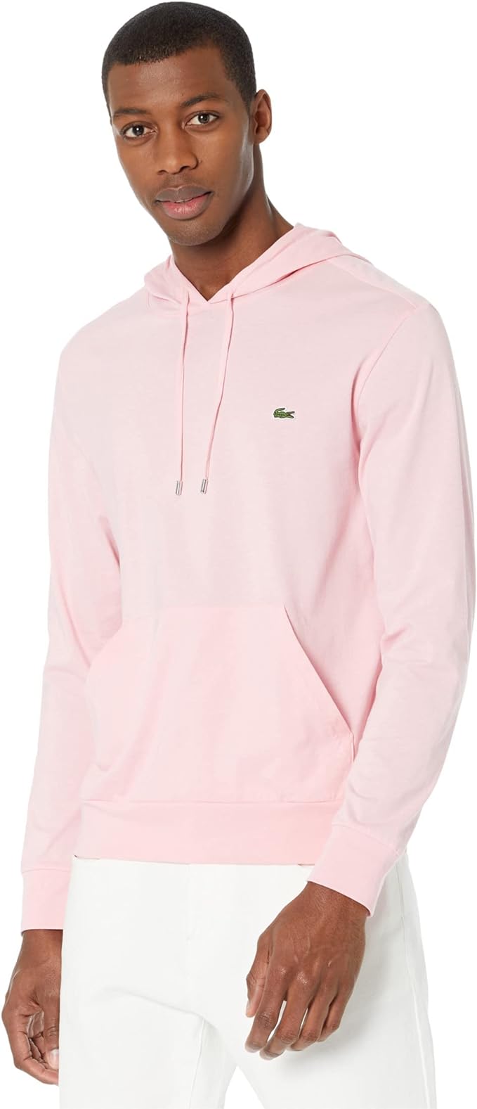 Lacoste hoodie pink new arrivals