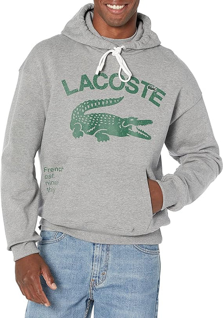 Lacoste - Jumpsuit Hoodie- Grey / Olive Green