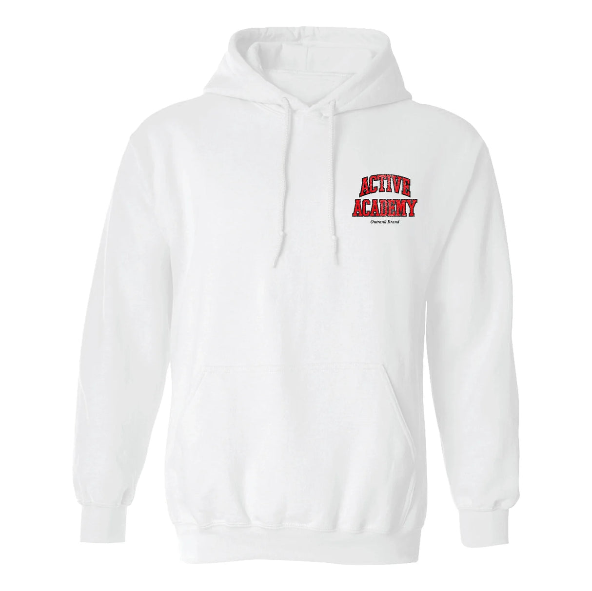 Outrank - Hoodie - Active Academy - White