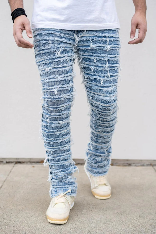 Reelistik - Stacked Jeans - Calbria - Light Blue