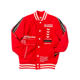 UNDRTD - Fleece Varsity Jacket - Confidential