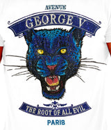 GEORGE V PARIS - GVS2275 T SHIRT THE ROOT OF EVIL MULTI COLORS