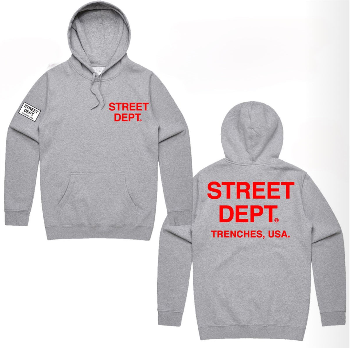 STREET DEPARTMENT HOODIE MULTI COLORS