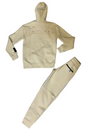 ROBERTO VINO MILANO - JOGGER FLEECE SET - LIGHT BEIGE