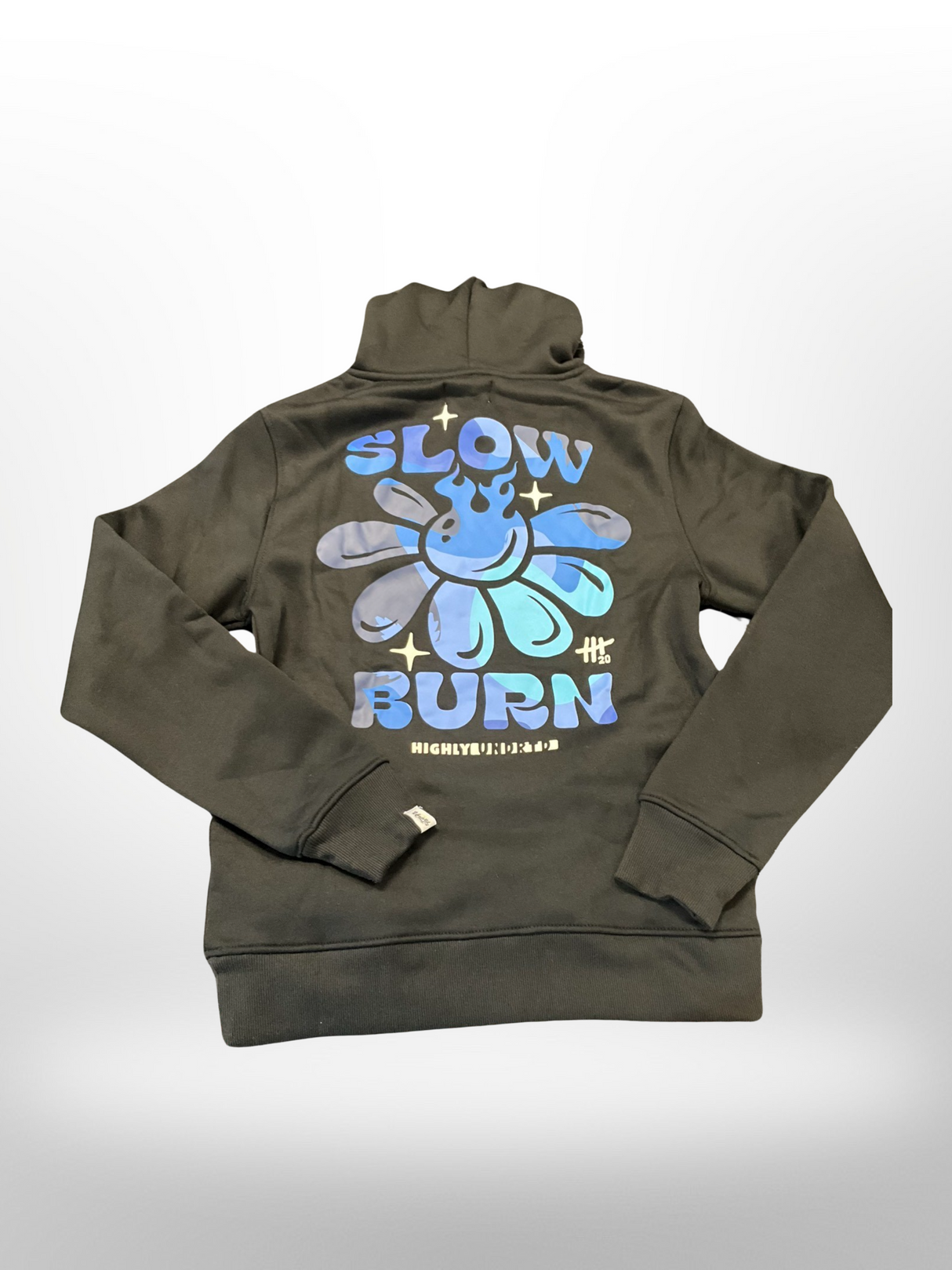 Undrtd - Hoodie - Slow Burn - Black / Blue