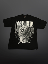 Lost Hills - T Shirt - Head Chain - Black - White