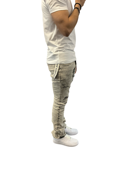 Jordan Craig Jeans - Martin Stacked Clean - Bone White