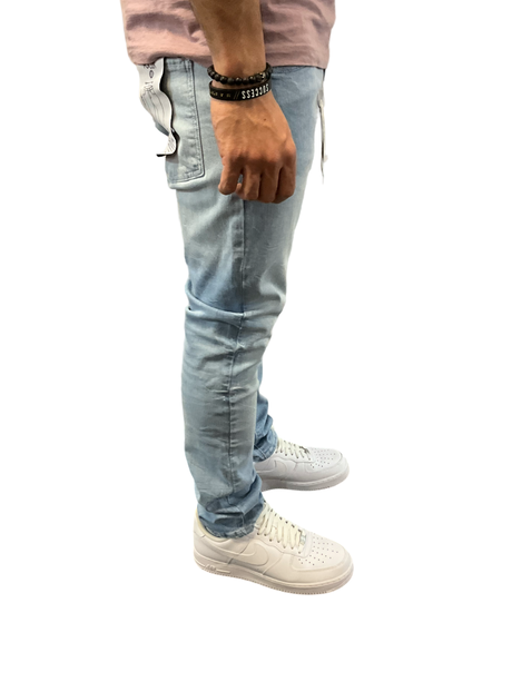 Focus - Jeans - Slim Fit - Light Blue