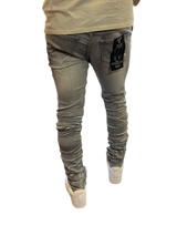 Focus - Jeans - Skinny Stacked - L Grey