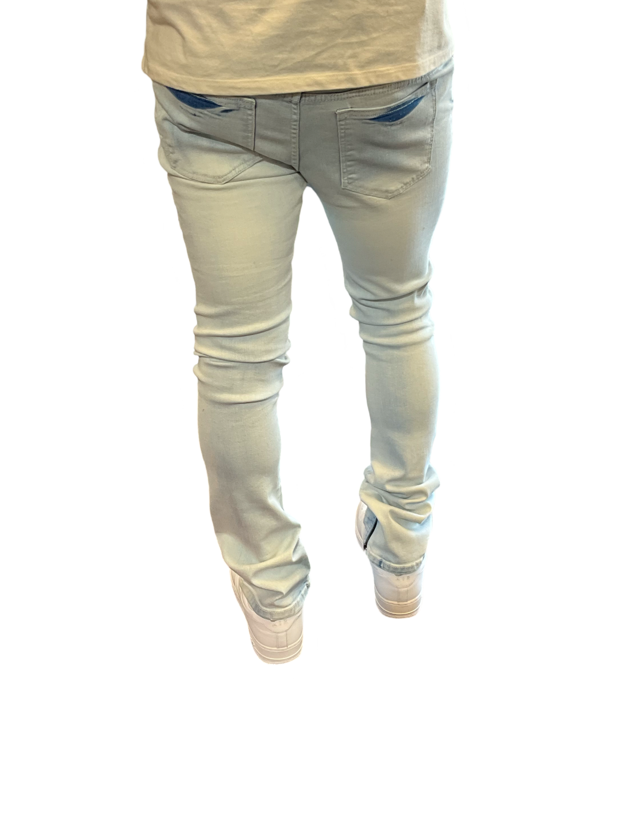 Elite- Jeans - Stacked - Light Blue