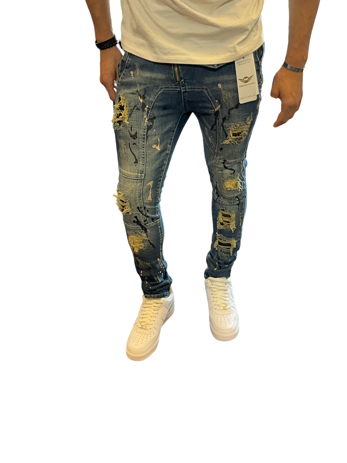 Ferrari Massari Jeans - Modern Hustler Gold