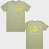 STREET DEPARTMENT T-SHIRT CREAM GOLDEN YELLOW