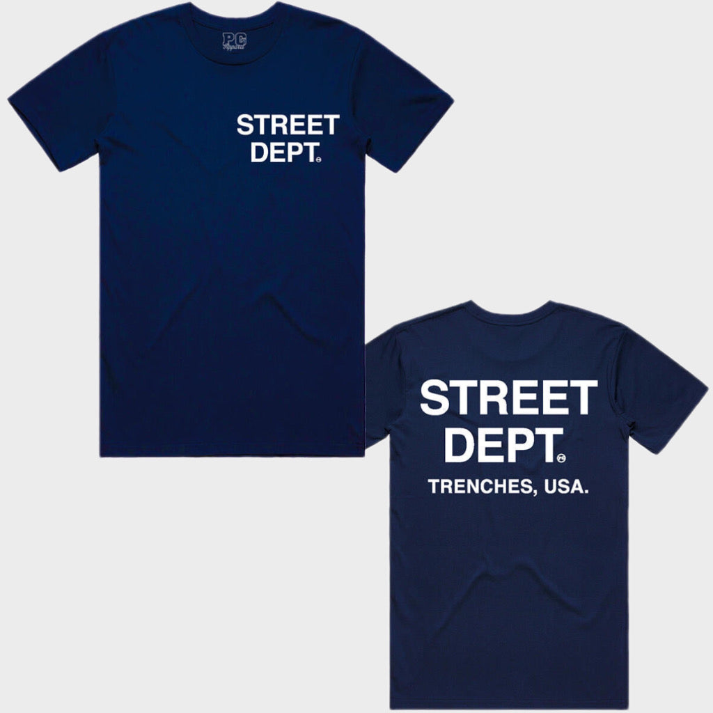 STREET DEPARTMENT T-SHIRT CREAM GOLDEN YELLOW