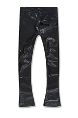 JORDAN CRAIG LEATHER ROSS STACKED - THRILLER PANTS BLACK