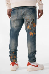 JORDAN AVIARY JEANS DESERT STORM FALLEN LEAVES