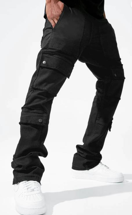 Stylish Cargo Pants for Men - Side View