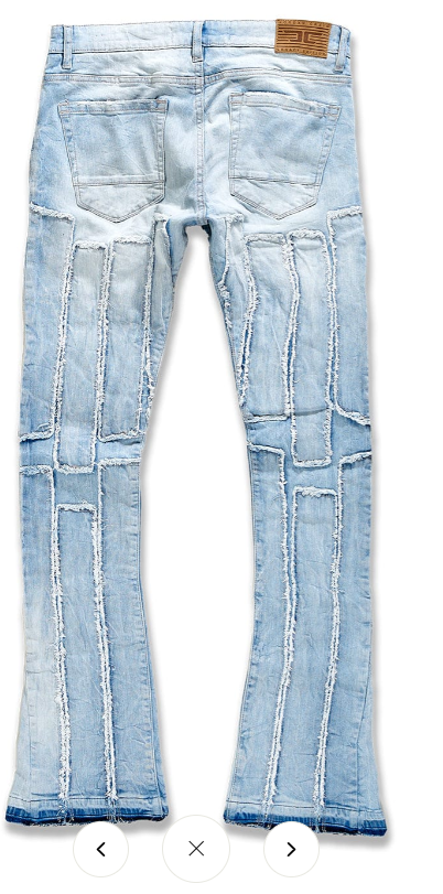 Jordan Craig Jeans - Stacked Ross - Down - Blue