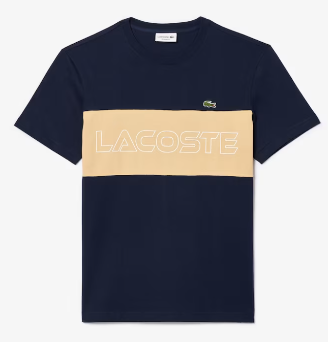 Stylish Navy & Beige T-shirt for Men