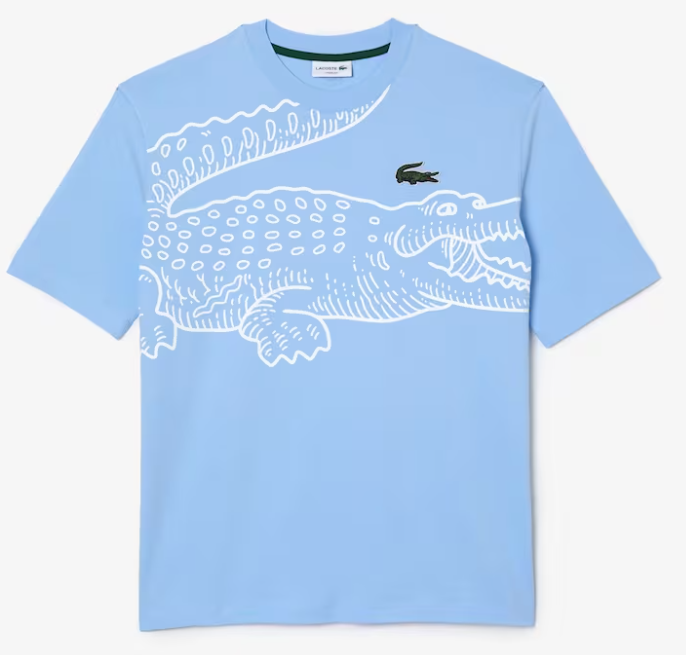 Lacoste - T Shirt - Stamp - Blue