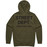 STREET DEPARTMENT HOODIE MULTI COLORS