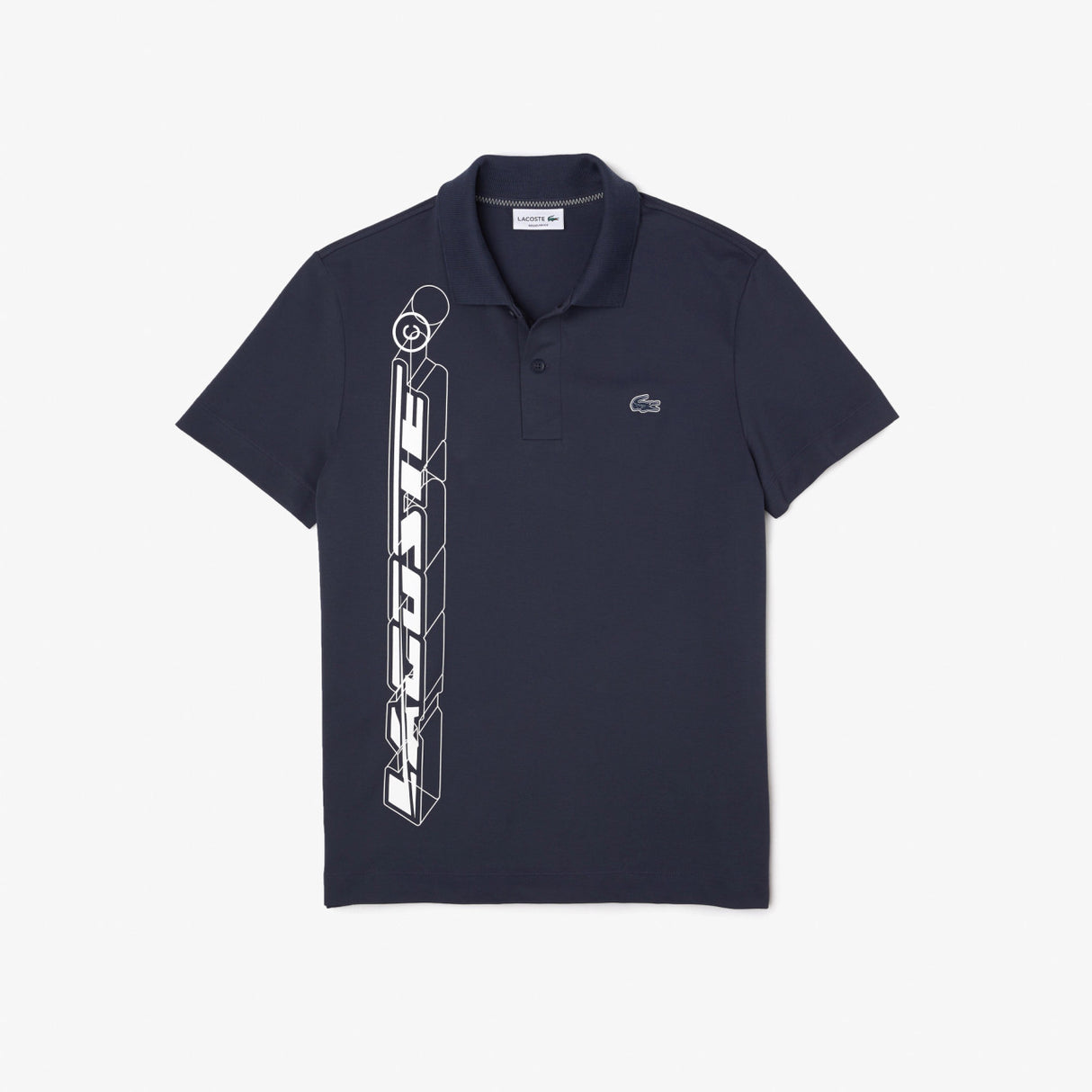 Lacoste Movement Signature 3D Polo Navy