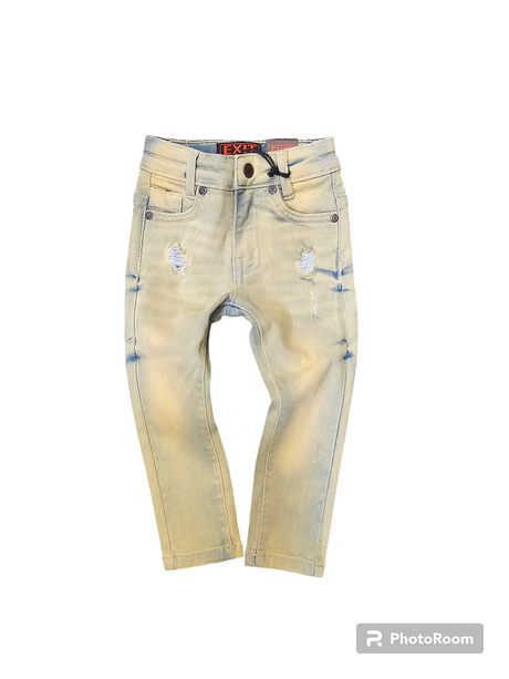 Exit Kids Jeans Cream - Front View