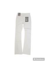 Rebel Mind - Stacked Jeans - White