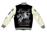 UNDRTD - Fleece Varsity Jacket - Resonate Higher